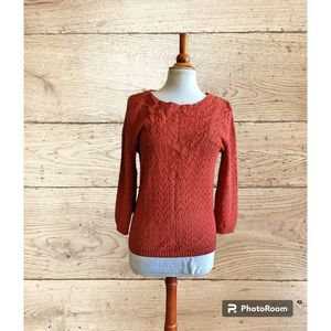 Vicki Wayne lightweight sweater top SZ S